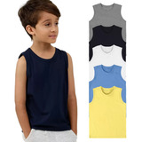Kit 3 Regatas Infantil