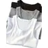 Kit 3 Regatas Masculina Modelo Americano Canelada Tendencia