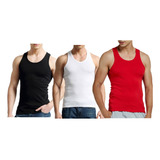 Kit 3 Regatas Masculina