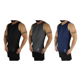 Kit 3 Regatas Plus Size Machao Leve Tamanho Especial G1 A G4