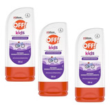 Kit 3 Repelente De Insetos Dengue Infantil 200ml Protege 4hr