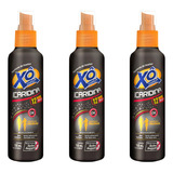 Kit 3 Repelente Xô Inseto Icaridina 12h De Proteção 100ml