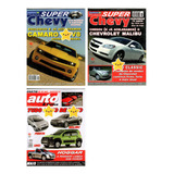 Kit 3 Revistas Carro Auto Técnica Super Chevy N 15 16 119