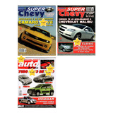 Kit 3 Revistas Carro Auto Técnica Super Chevy N 15 16 119