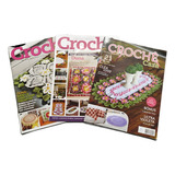 Kit 3 Revistas De Crochê Coleção Circulo Croche Casa