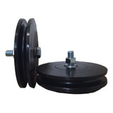 Kit 3 Roldana Para Academia Aparelho C Rolamento 4 100mm