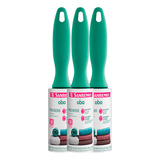 Kit 3 Rolos Adesivos Para Pelos E Fiapos 50 Folhas