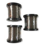 Kit 3 Rolos Arame Aço Inox 1 Kg Para Quadro Apicultura