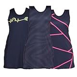 Kit 3 Roupas Esportiva Feminina Beach Tennis Vestido Tennis Acompanha Shorts BR Alfa M Regular Regular Padrão Vermelho 