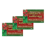 Kit 3 Sabonete Em Barra Aroeira E Barbatimão Linha Premium