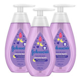 Kit 3 Sabonetes Líquidos Johnsons Baby Hora Do Sono 200ml