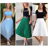 Kit 3 Saia Moda