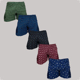 Kit 3 Samba Canção Cueca Masculino Liganete Estampada