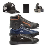 Kit 3 Sapatenis Carteira