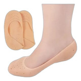 Kit 3 Sapatilhas De Gel Protetor Rachaduras Pés Ressecados