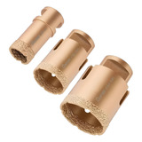 Kit 3 Serra Copo Diamantada 25 32 44mm Esmerilhadeira Cortag