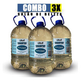 Kit 3 Shampoo 5 Litros Neutro Extratos Sem Sal Galão Salão