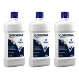 Kit 3 Shampoo Clorexidina