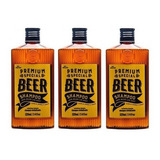 Kit 3 Shampoos 3 Em 1 Beer Barba Cabelo E Corpo Qod