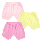 Kit 3 Short Bebe