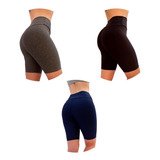 Kit 3 Shorts Ciclista Promoção Atacado Cores Envio Imediato