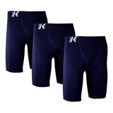 Kit 3 Shorts Cueca Bermuda Térmica Anti Assadura Original