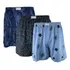 Kit 3 Shorts Cueca Samba Canção De Algodão Estampadas