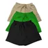 Kit 3 Shorts Feminino Curto Basico Tecido Duna Para O Calor