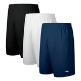 Kit 3 Shorts Futebol