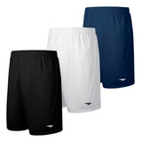 Kit 3 Shorts Leve Academia Futebol Treino Penalty Original