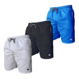 Kit 3 Shorts Praia