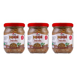 Kit 3 Sopinhas De Bebê Papapá Comida Infantil Lachef 180g