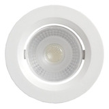 Kit 3 Spot Led Dicróica Embutir Redondo 3w Branco Frio
