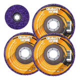 Kit 3 Strip Disc Removedor De Tintas Fundos E Vernizes 115mm