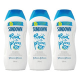 Kit 3 Sundown Praia E Piscina Fps 30 Protetor Solar 200ml