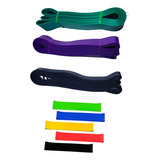 Kit 3 Super Band Elástico Borracha Extra Forte 5 Mini Band