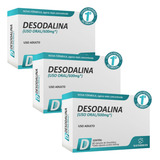 Kit 3 Suplemento Desodalina 600mg 60 Cáps Original Sanibras