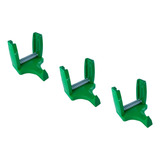 Kit 3 Suporte Bobina Picotada Saco Fundo Estrela Bancada