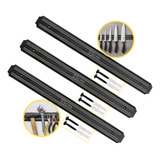 Kit 3 Suporte Imã Barra Magnética Organiza Faca Ferramenta