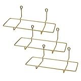 Kit 3 Suporte Jardineira De Parede De Metal Grande Resistente Vertical 50Cm Prateleira Suspensa Para Plantas Flores E Horta Vertical