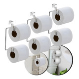 Kit 3 Suporte Porta Papel Higiênico Duplo Caixa Acoplada
