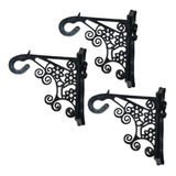 Kit 3 Suportes Mão Francesa Reforçado 17cm Parafuso Brinde