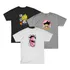 Kit 3 T-shirts Sublimada Fio30.1 Dbz Goku Majimboo Desenho