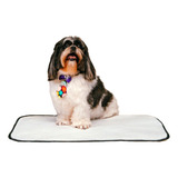 Kit 3 Tapete Higiênico Cães Lavável Cachorros Xixi Dog 50x60