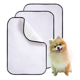 Kit 3 Tapete Higienico Caes Tam M 70 X 50cm Lavavel Xixi Sim