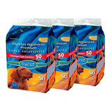 Kit 3 Tapetes Higiênico Para Cães Chalesco C 50 Unidades