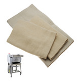 Kit 3 Tecido Perfecta Máquina Modeladora De Pães Esteira