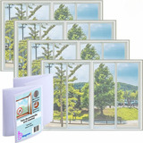 Kit 3 Tela Mosquiteira 150x130 Cm Velcro Adesivo 
