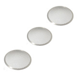 Kit 3 Tela P Assar Pizza Mais Rápido Em Alumínio 35cm