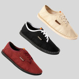 Kit 3 Tenis Alpargata Havaianas Unissex Sneaker Cadarço Slip